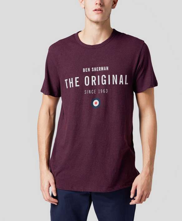 Ben Sherman Logo T-Shirt | scotts Menswear