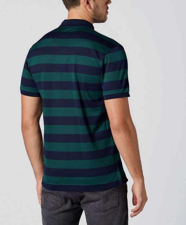 Paul and Shark Block Stripe Polo Shirt | scotts Menswear