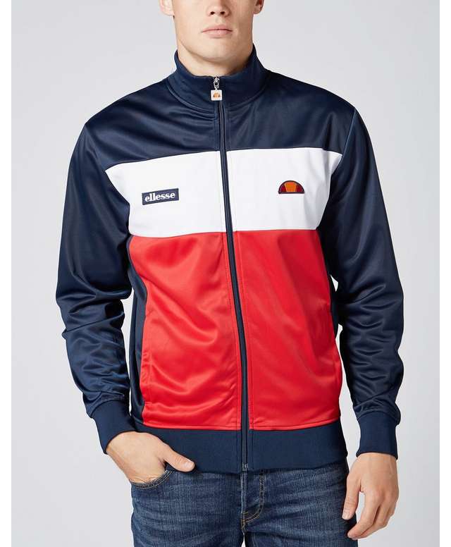 ellesse colour block woven track pants