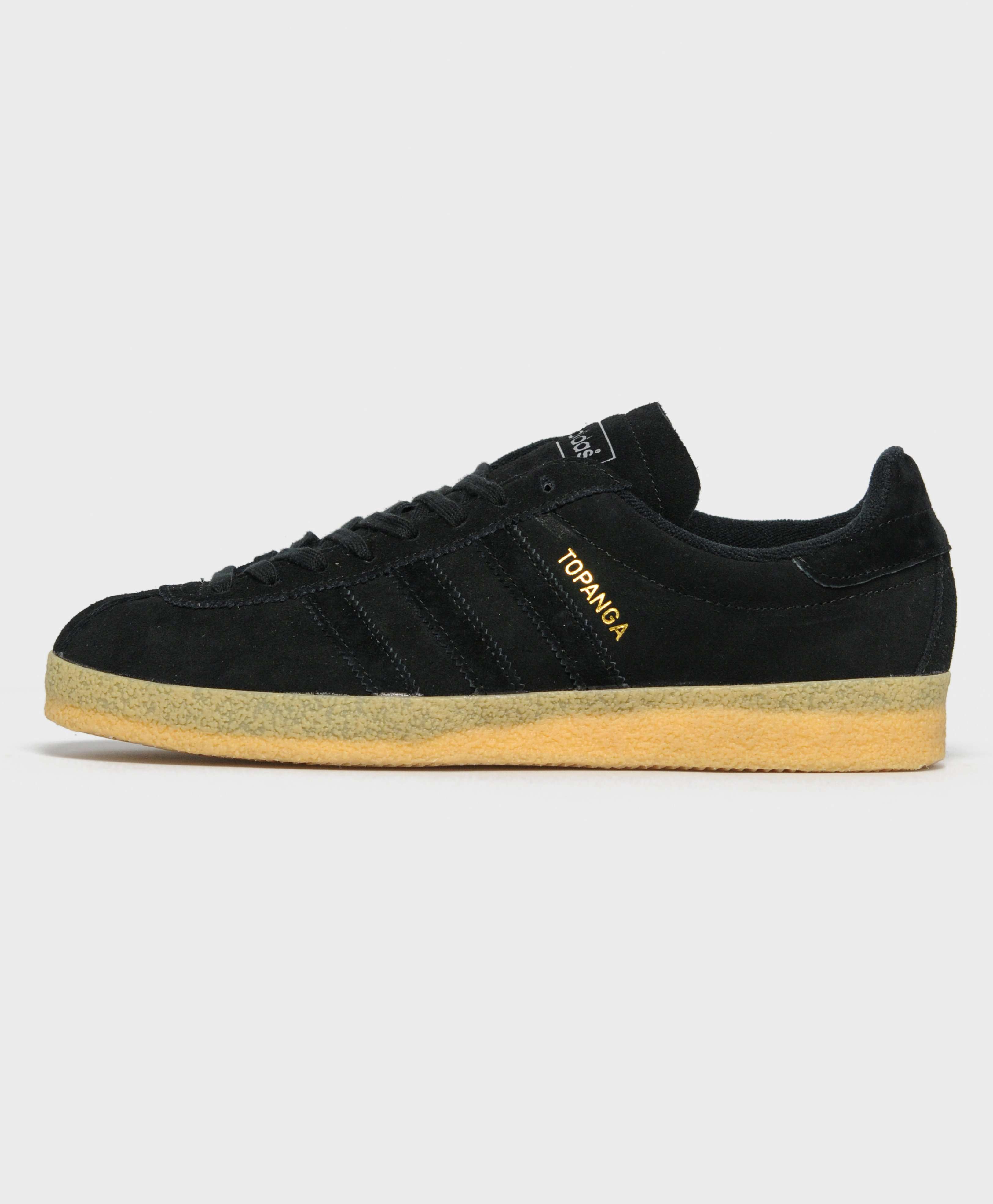 adidas topanga all black