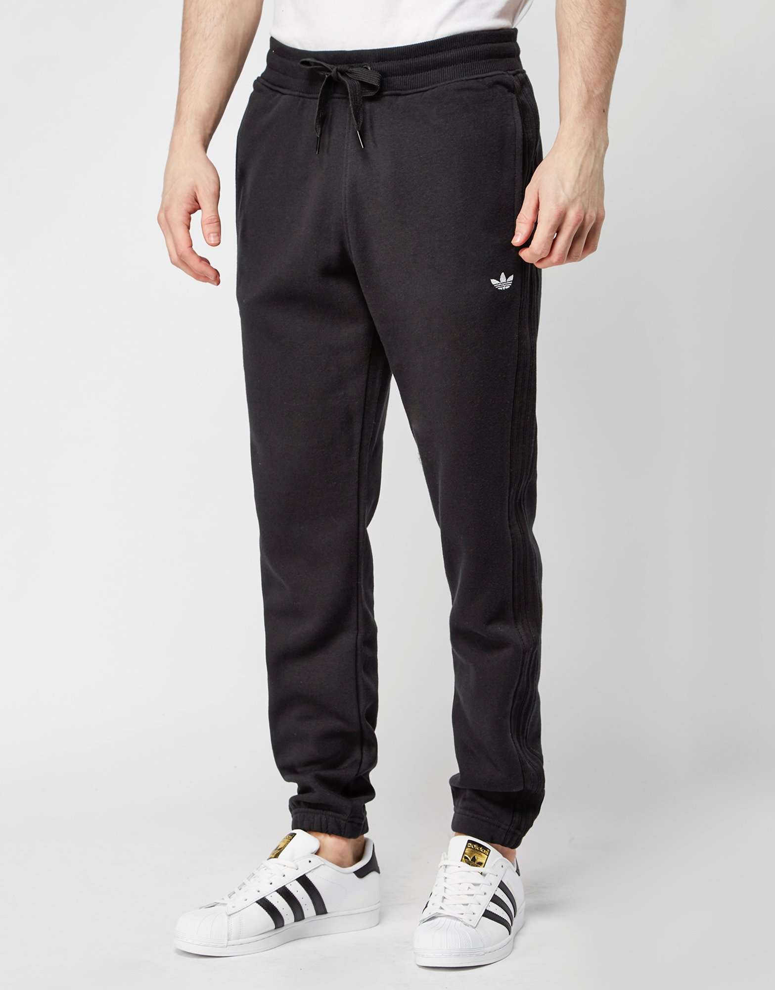 adidas Originals Trefoil Fleece Cuff Track Pants | scotts Menswear