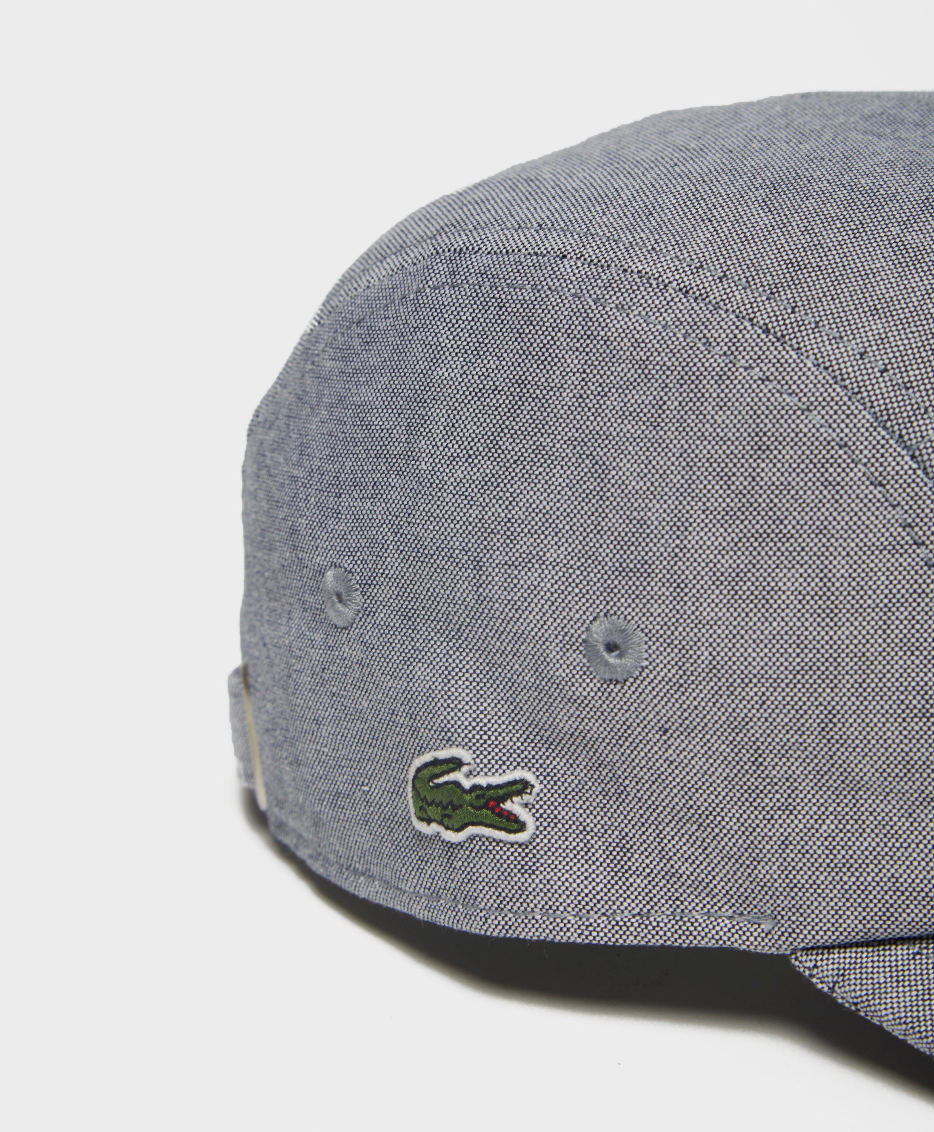 lacoste 5 panel cap