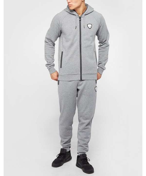 grey armani tracksuit mens