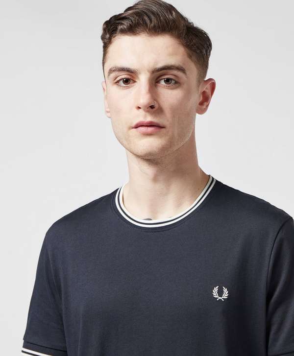 Fred Perry Tip Ringer Short Sleeve T-Shirt | scotts Menswear