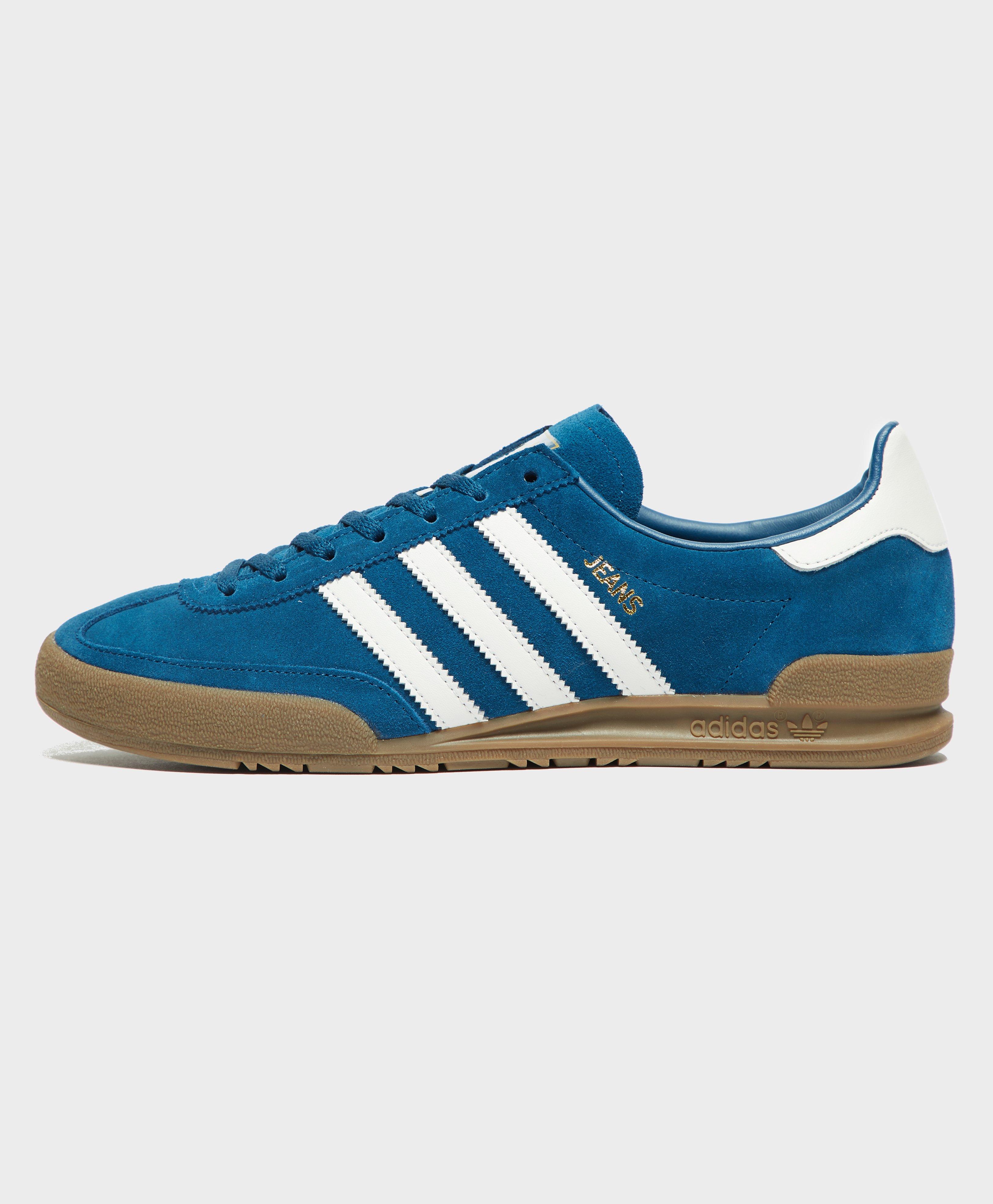 adidas blue jeans