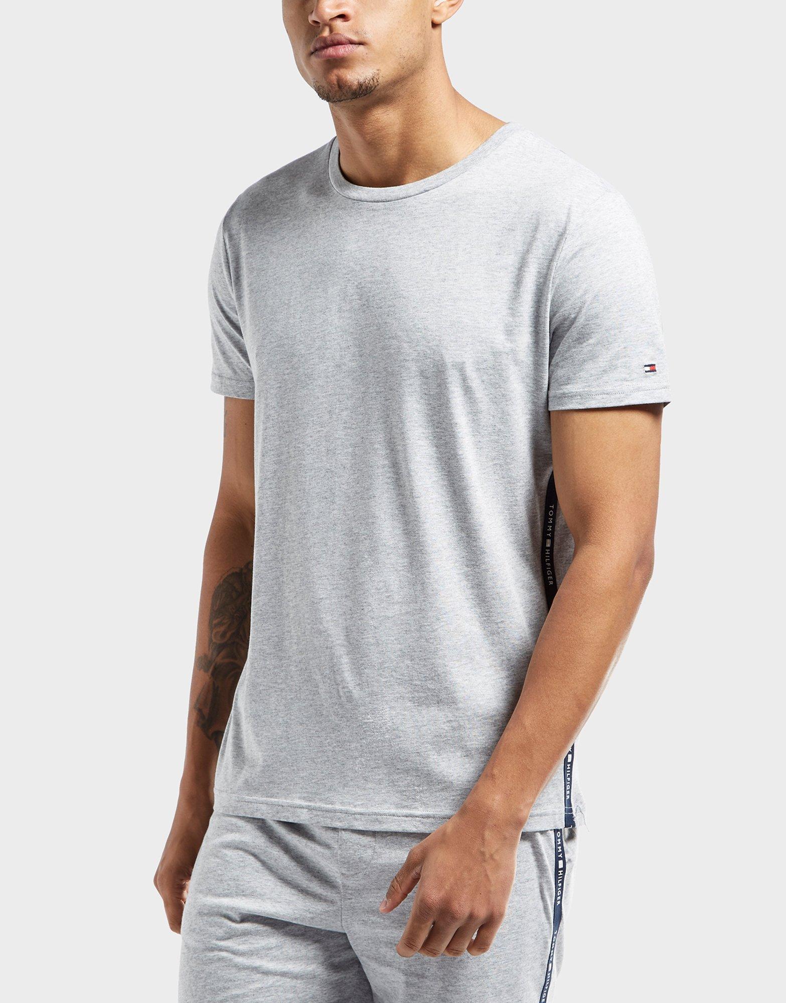 tommy hilfiger logo tape t shirt