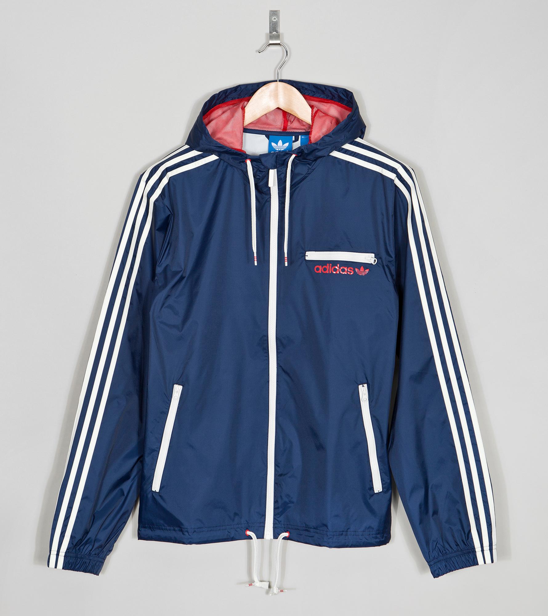 adidas rain jacket with hood