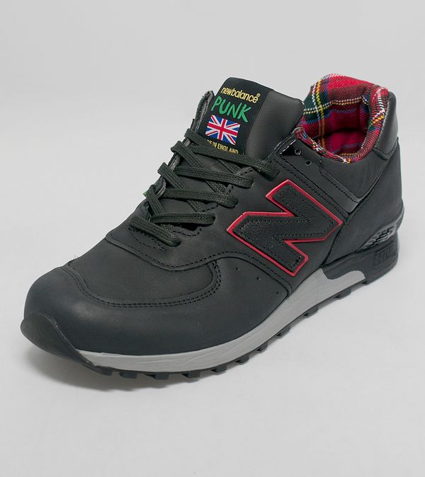 new balance 576 black leather