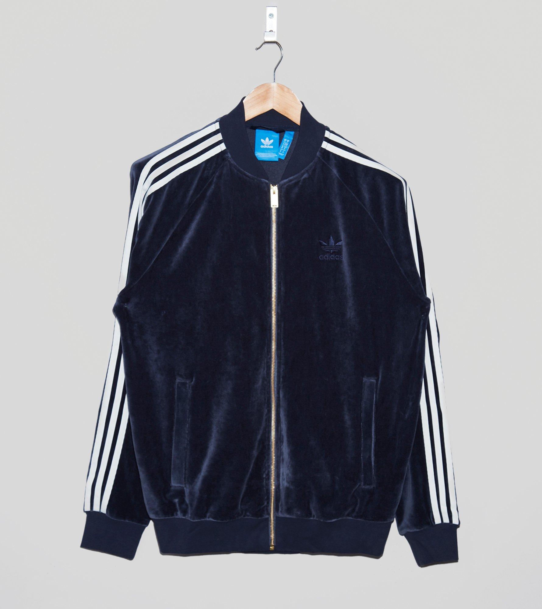 black suede adidas tracksuit