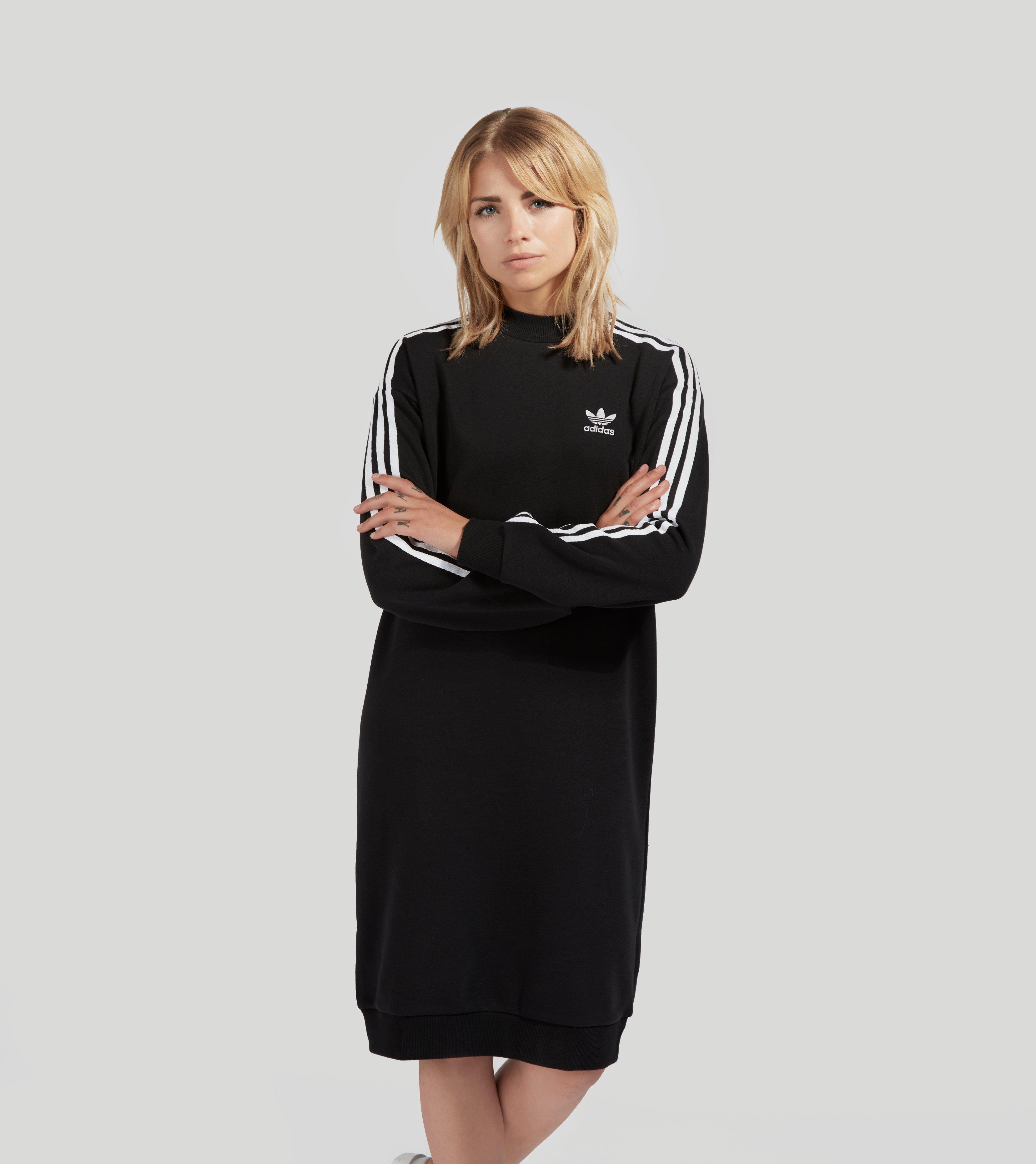 adidas originals three stripe sweatshirt dress