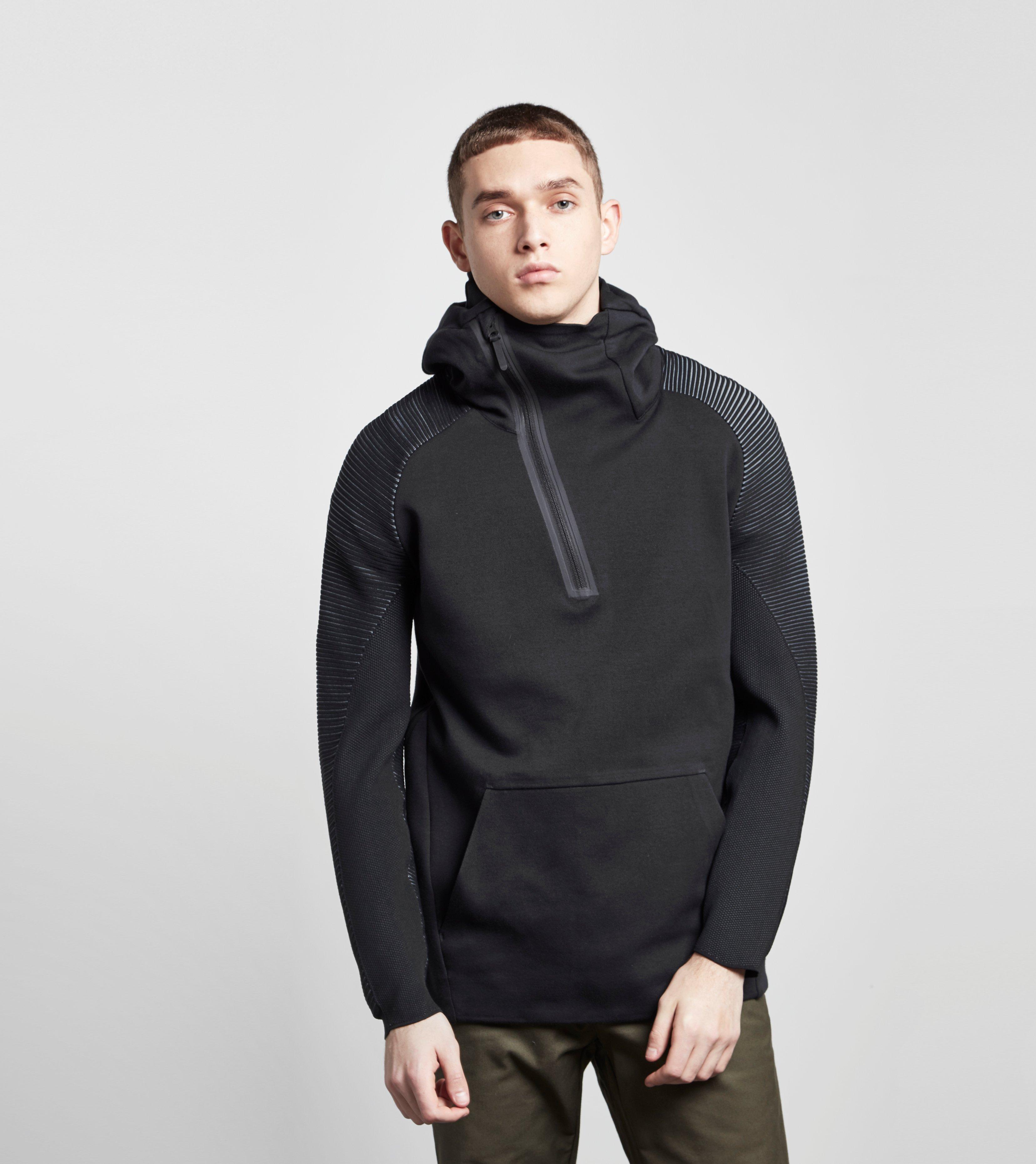 nike tech fleece half zip tn hoodie