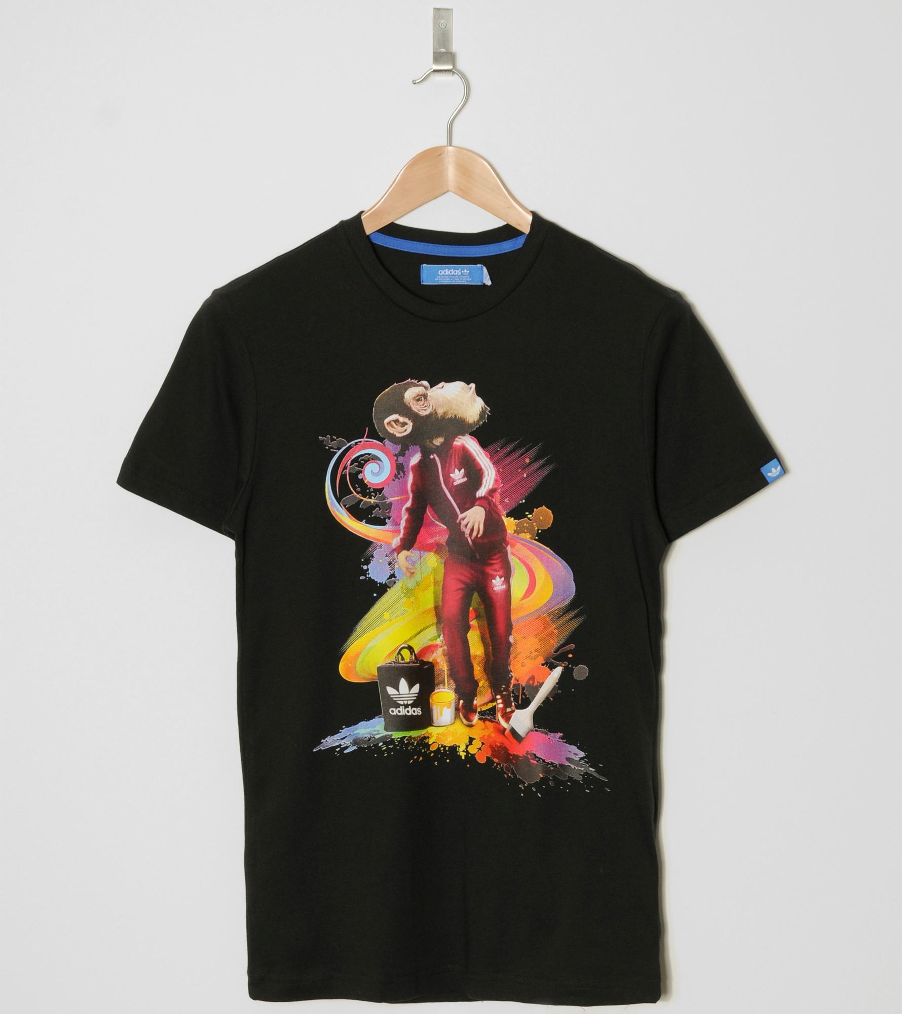 adidas monkey t shirt