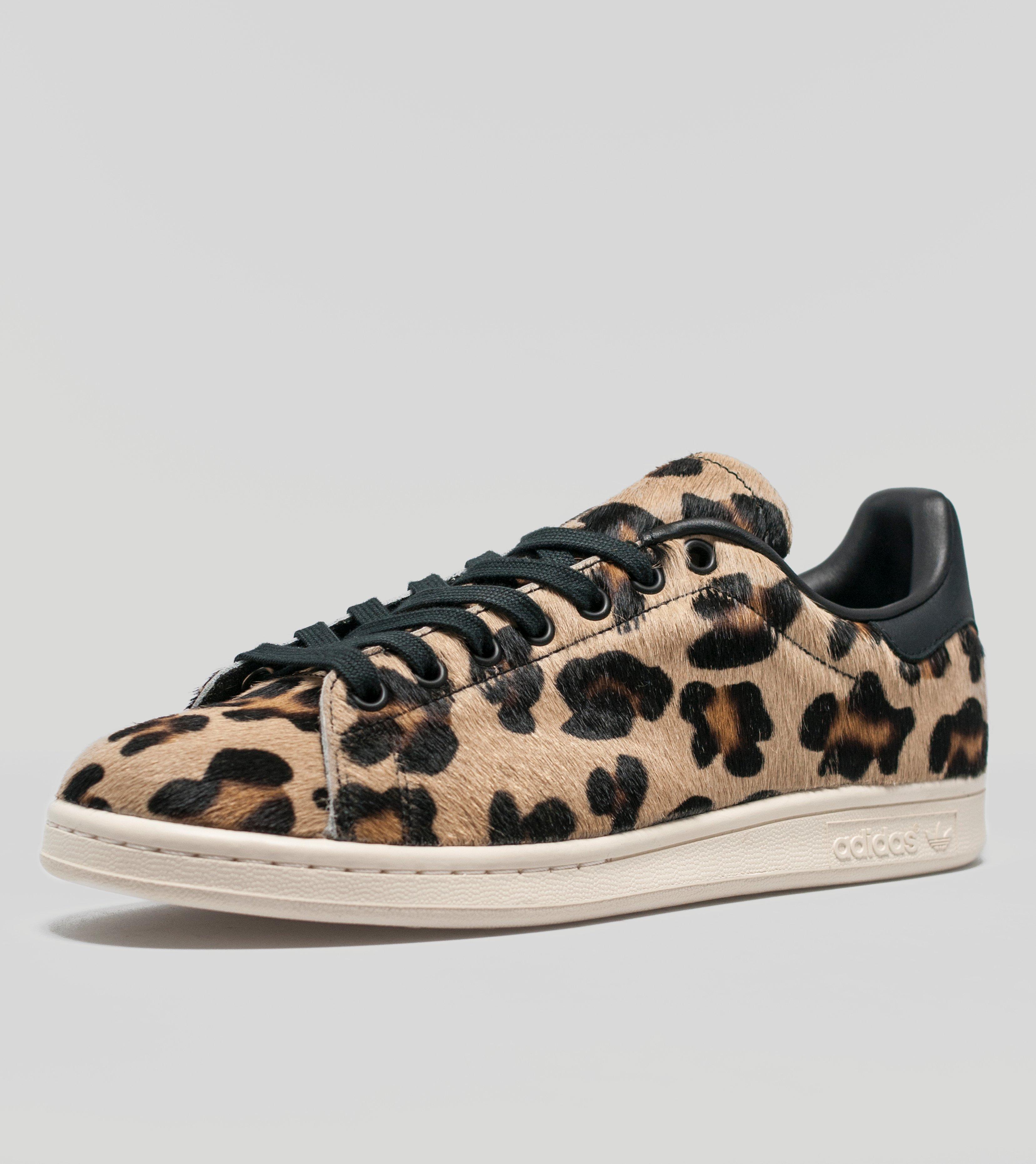 stan smith noir femme leopard