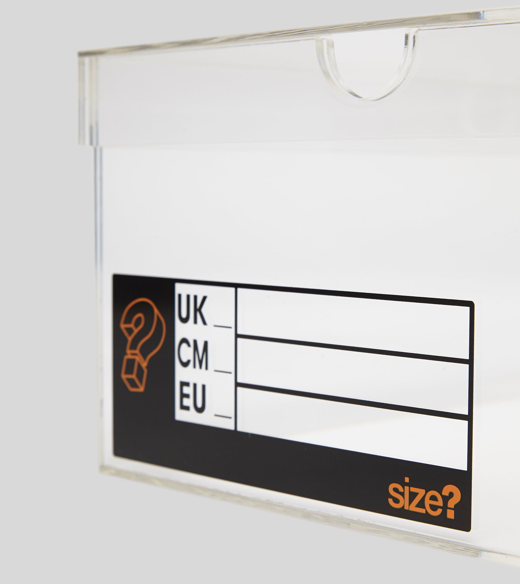 size? Essentials Shoe Storage Box Size?