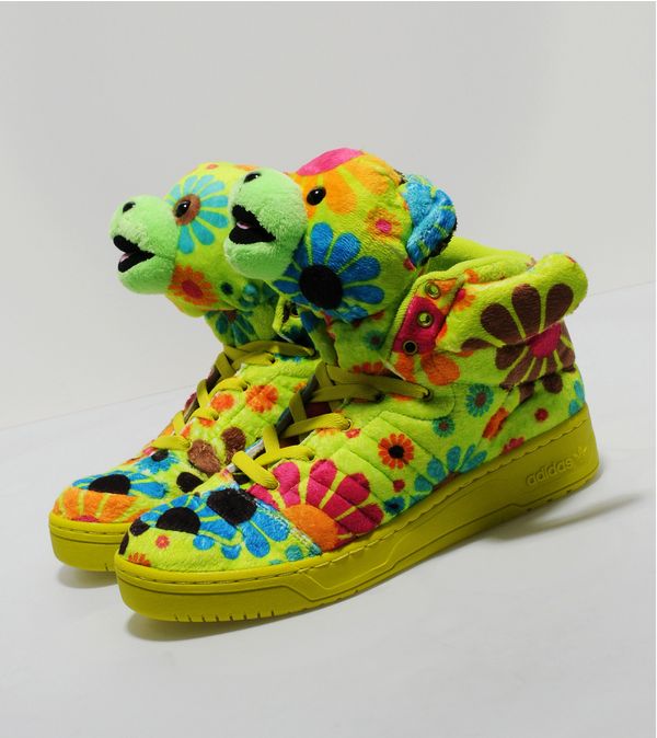 Adidas Originals x ObyO Jeremy Scott Teddy Bear 'Flower Power' | Size?