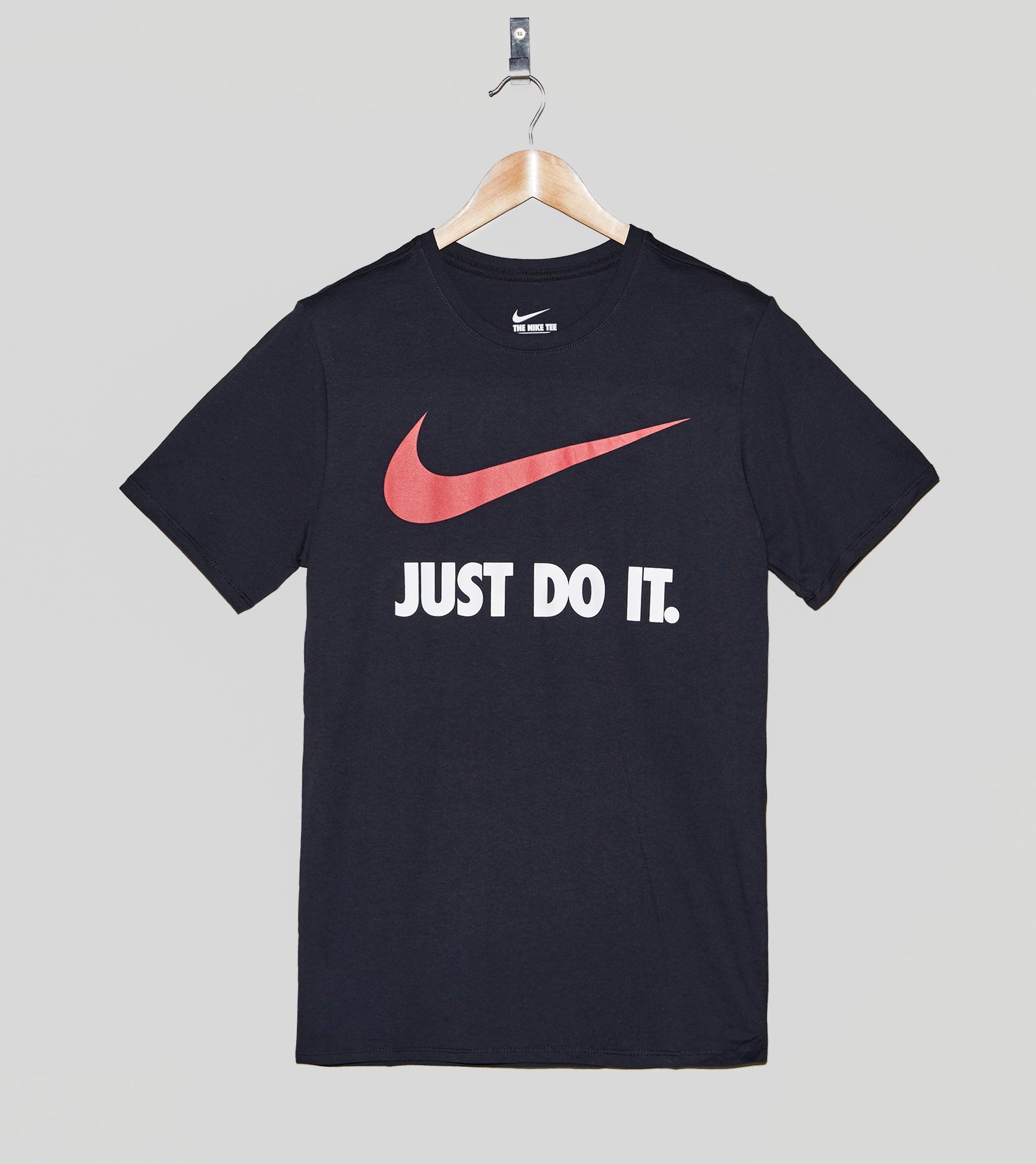 nike just do it logo t shirt in white