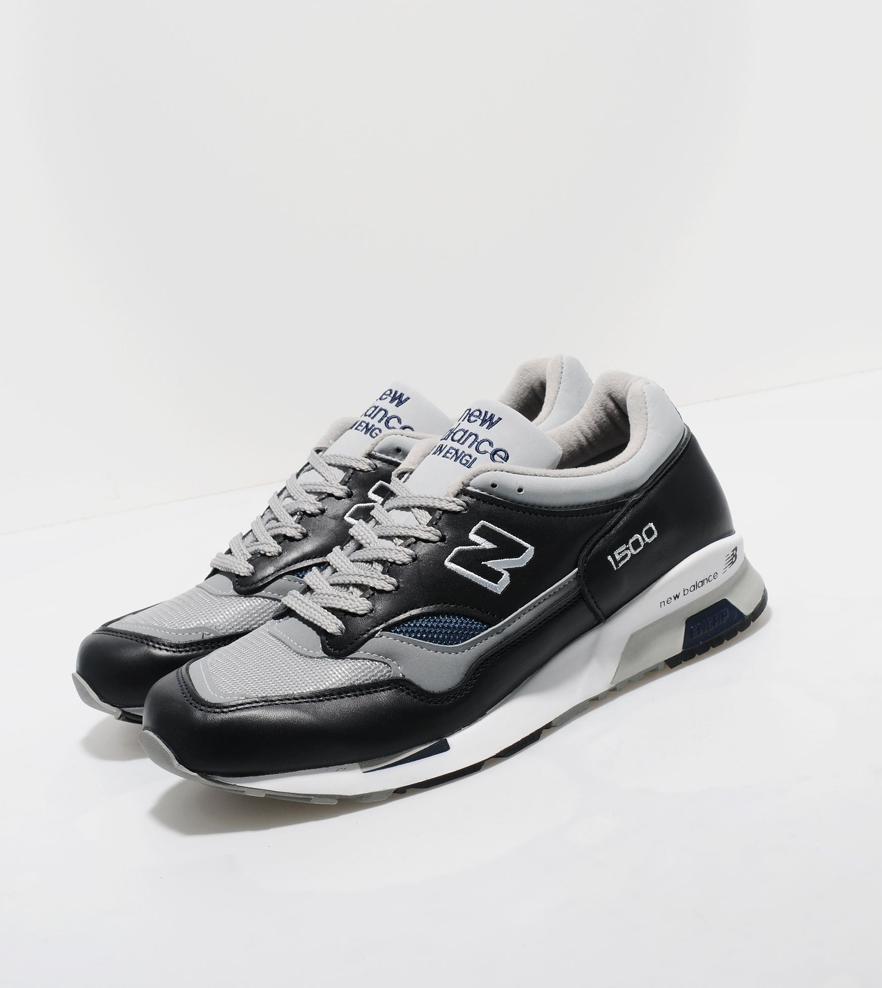 new balance 1500 black leather