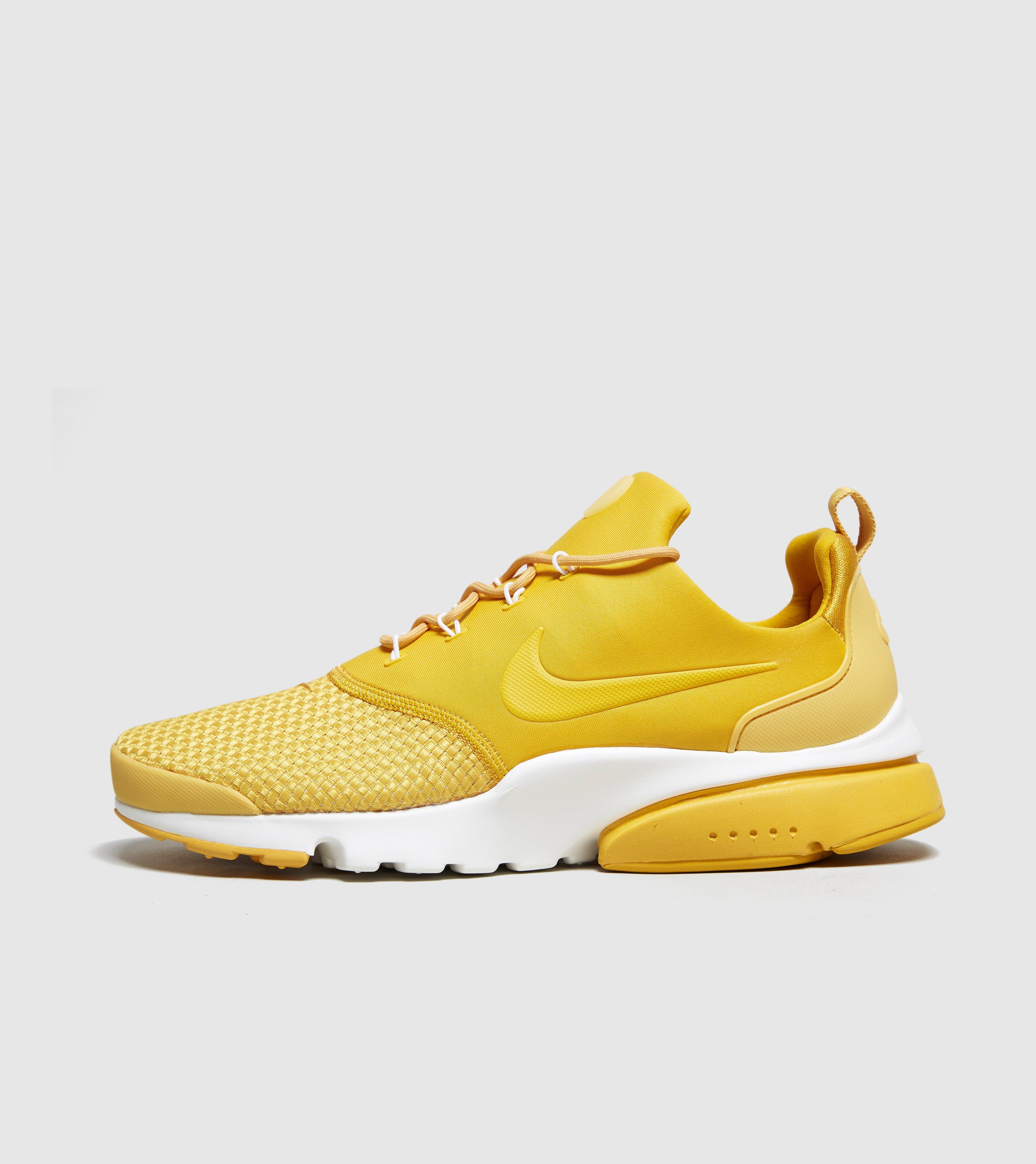 nike presto fly yellow