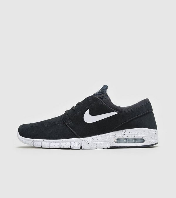 janoski max black suede