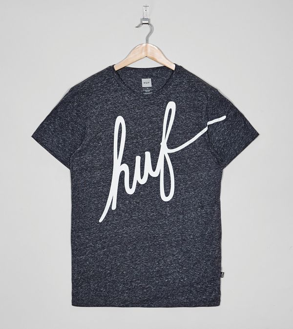 Download HUF Big Script Mock Twist T-Shirt | Size?