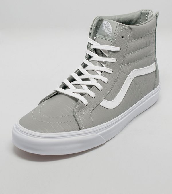 vans croc leather sk8 hi