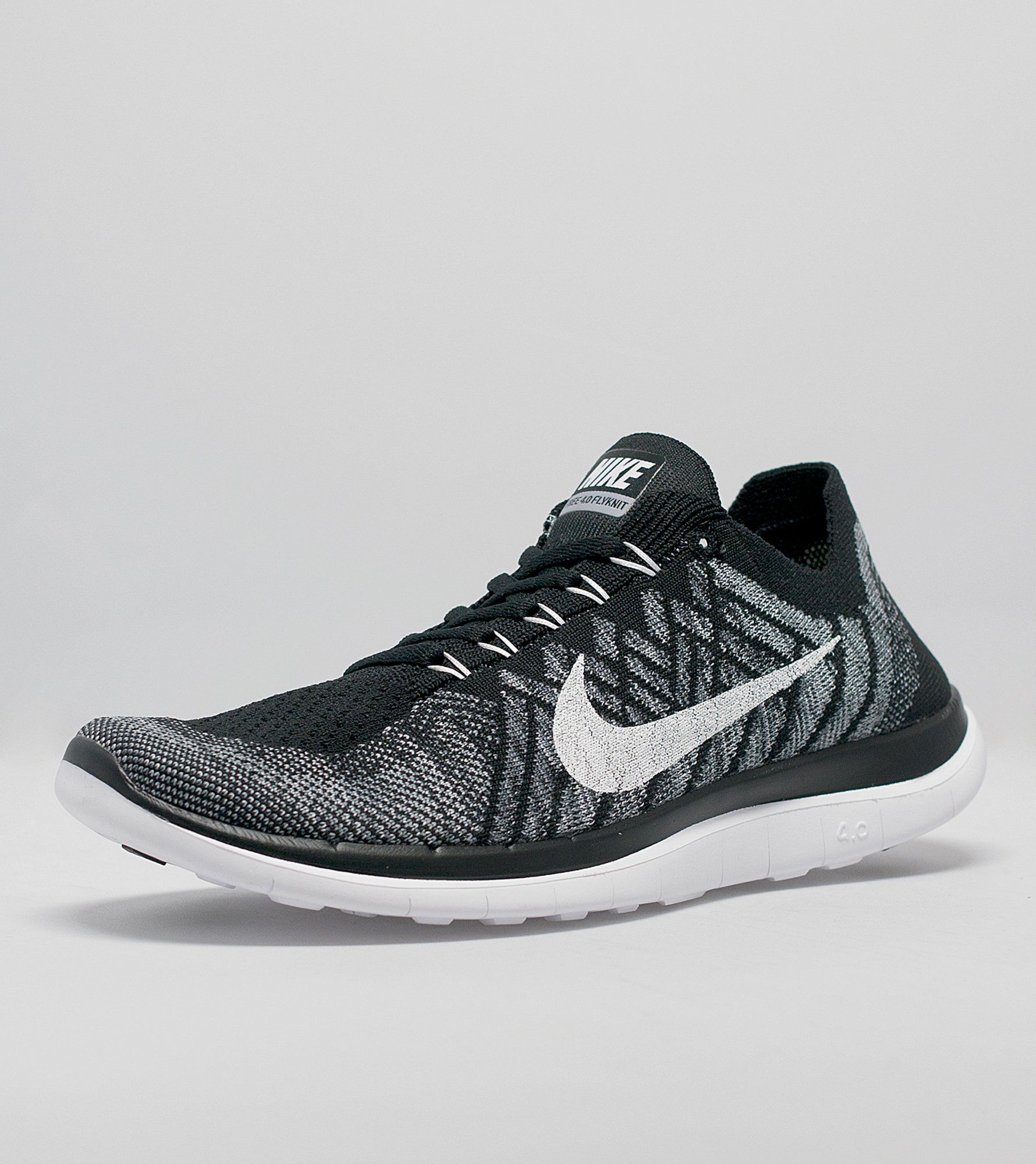 nike free flyknit women's black