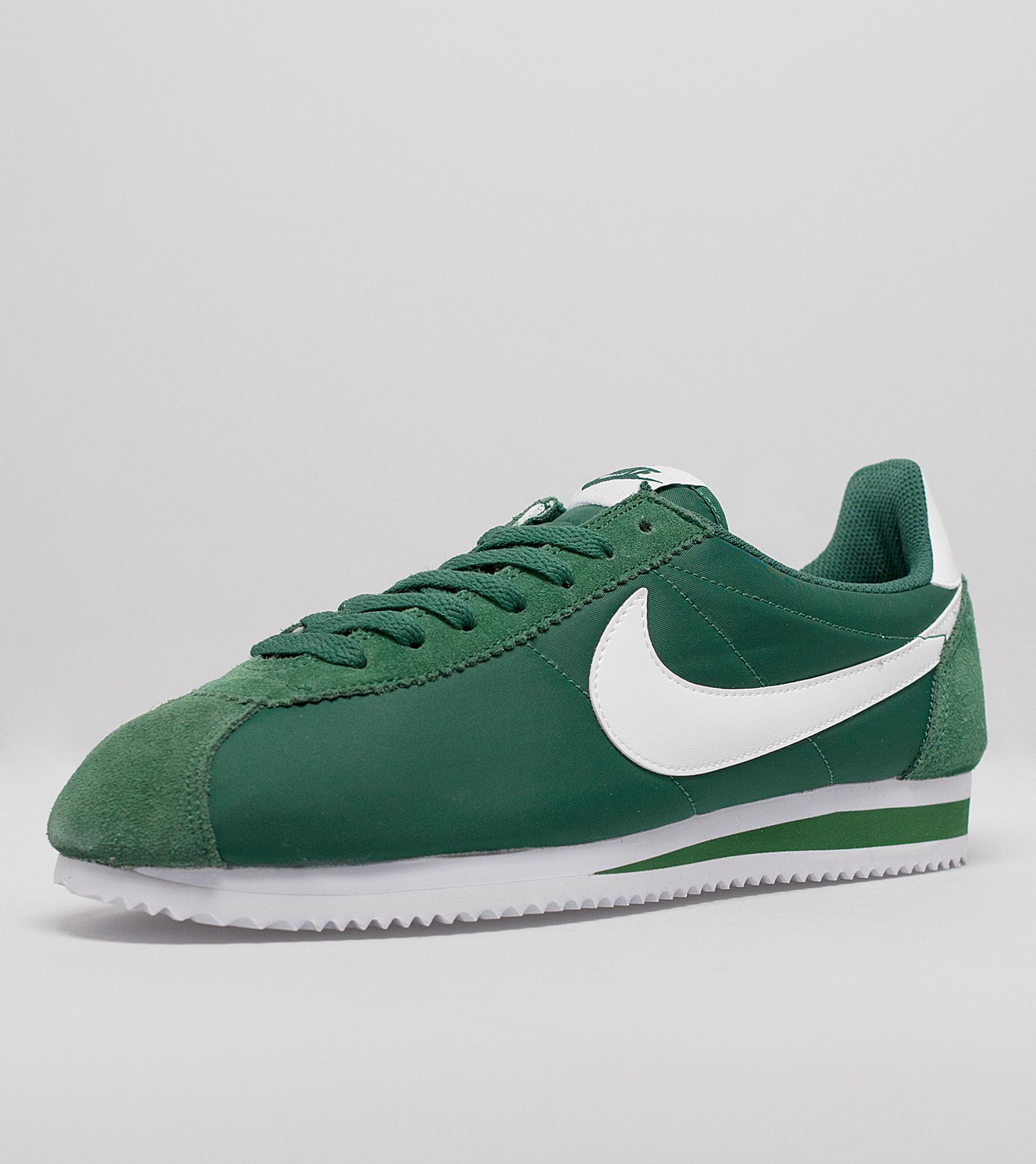 nike cortez green