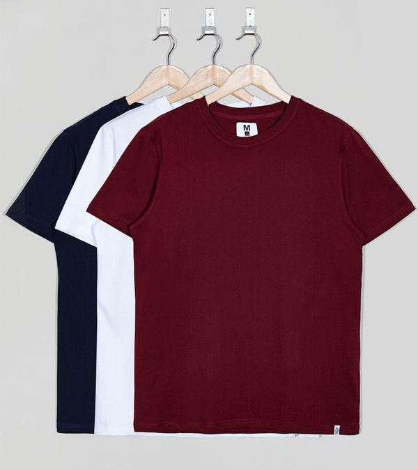 size? essentials Basics 3 Pack T-Shirt | Size?