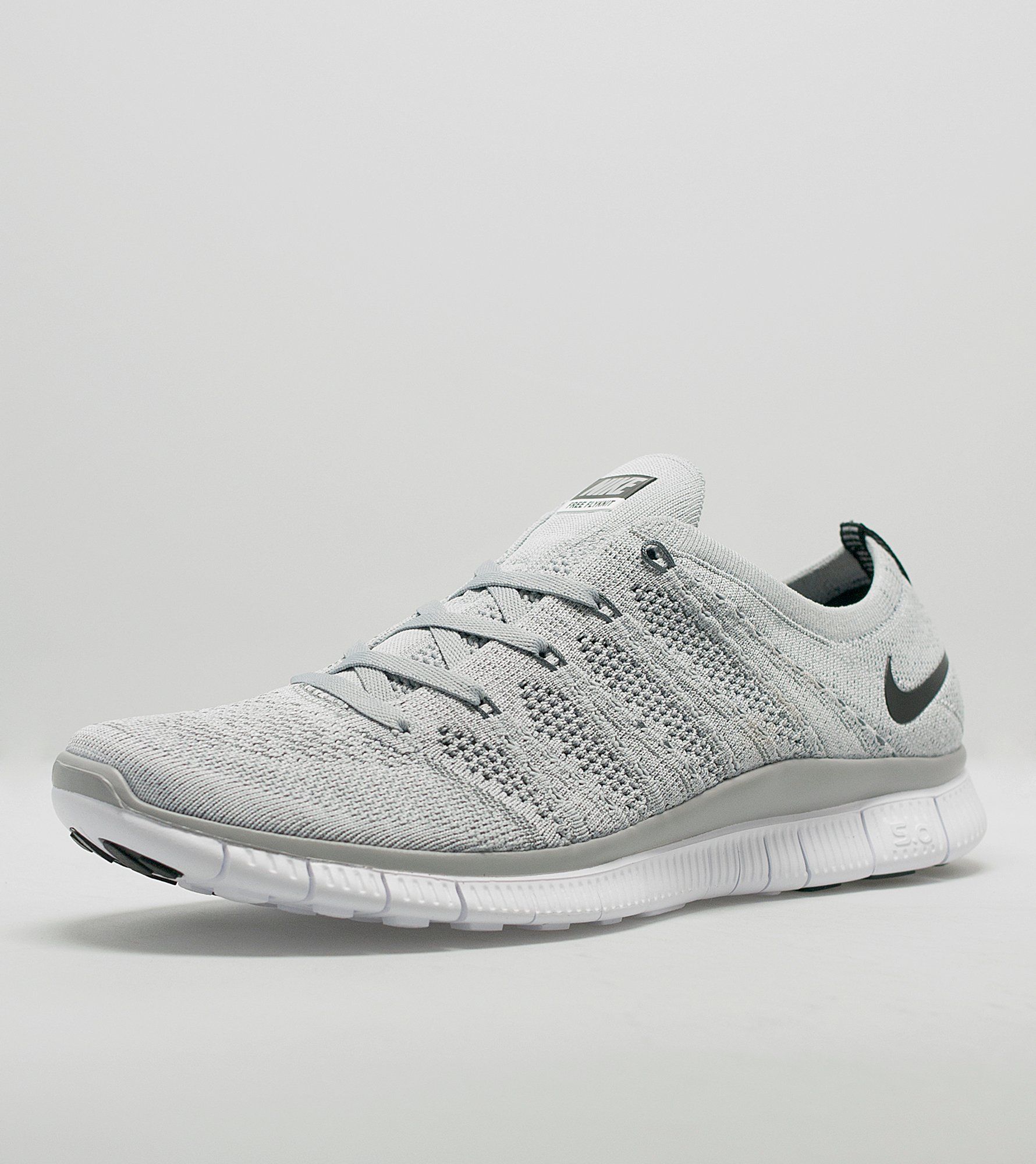 nike free flyknit nsw grey