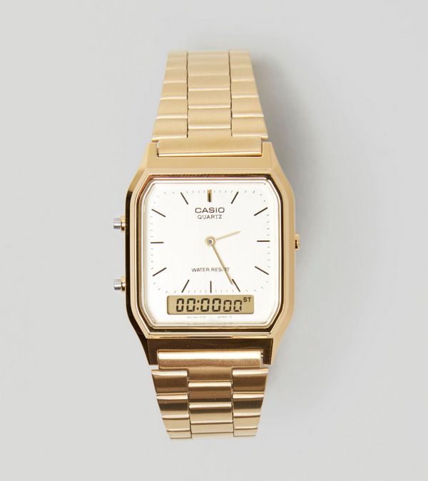 casio dual time watch vintage
