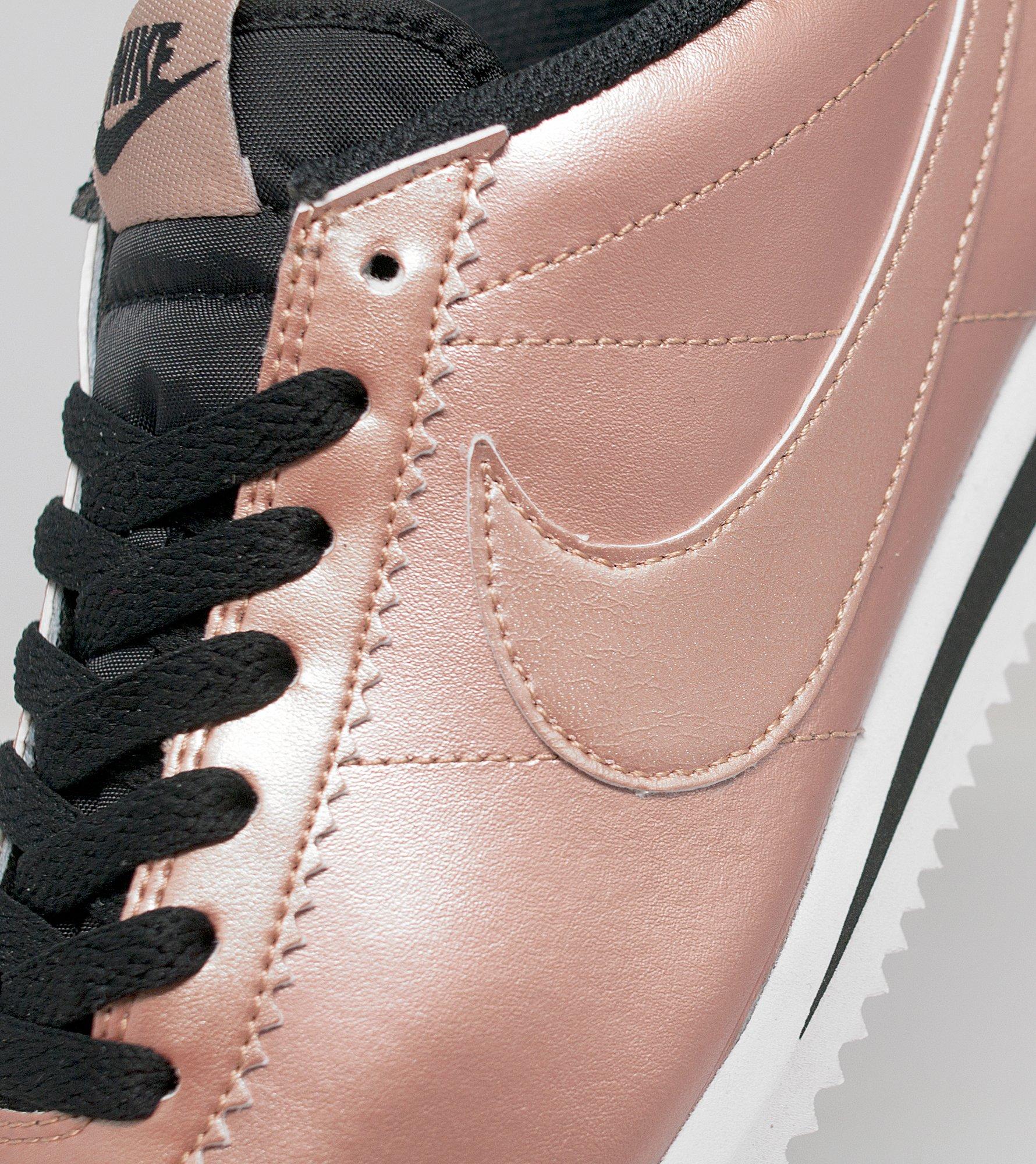 nike cortez women rose gold