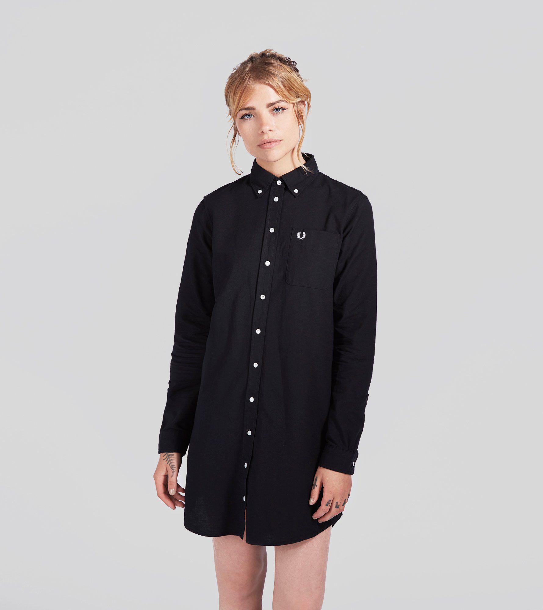 Fred Perry - Oxford Bomber Dress Medieval Blue