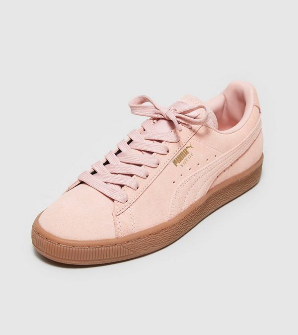 puma suede beige and pink puma suede beige and pink