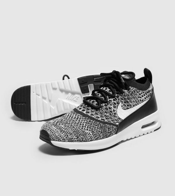 nike air max flyknit womens black