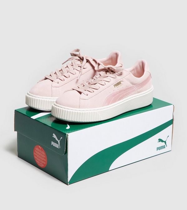 puma suede platform satin puma suede platform satin