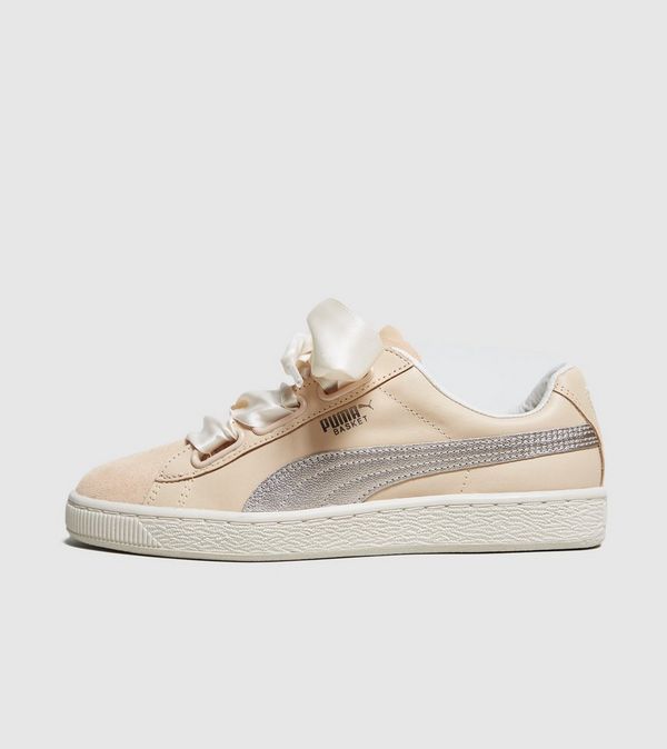 puma basket heart beige puma basket heart beige