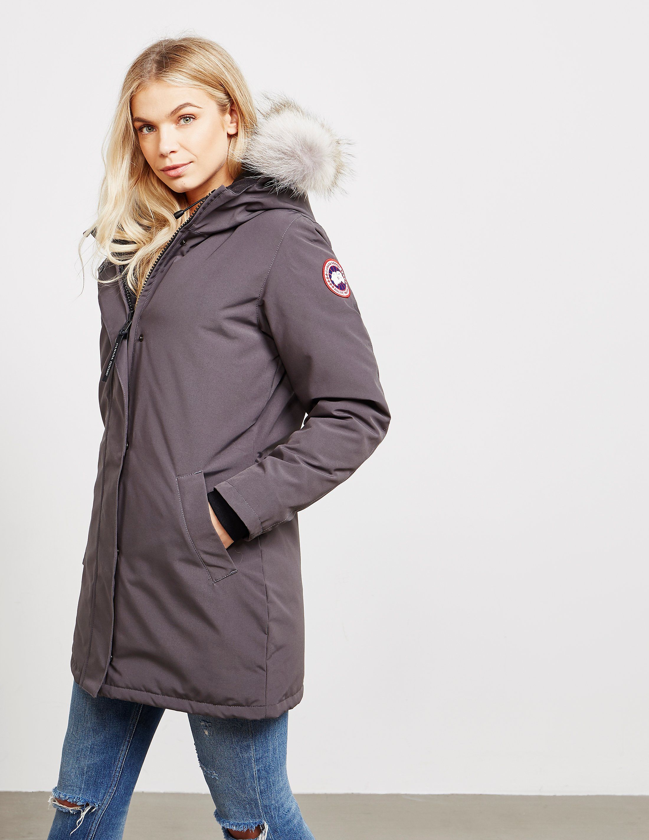 Canada Goose Victoria Padded Parka Jacket Tessuti