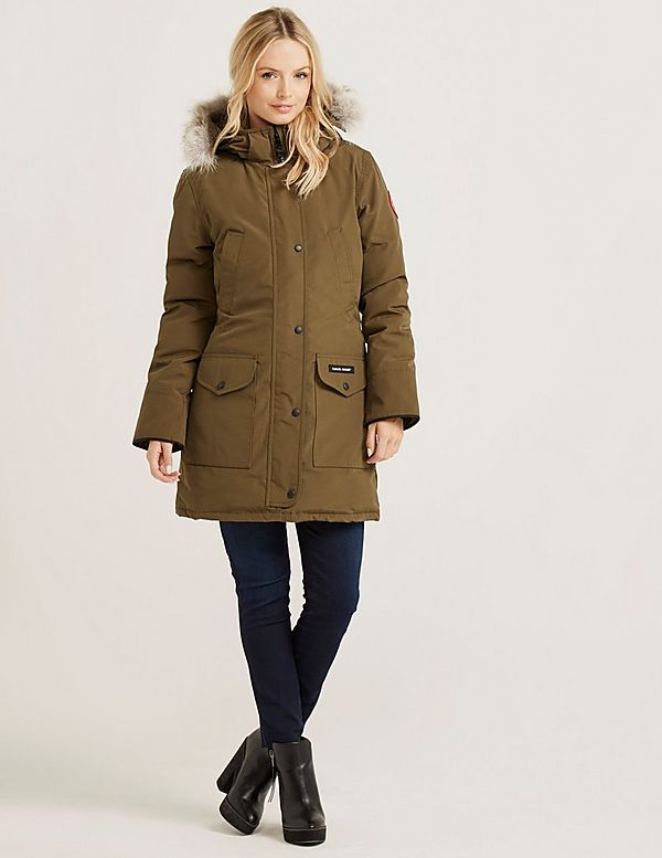 beige canada goose trillium parka beige canada goose trillium parka