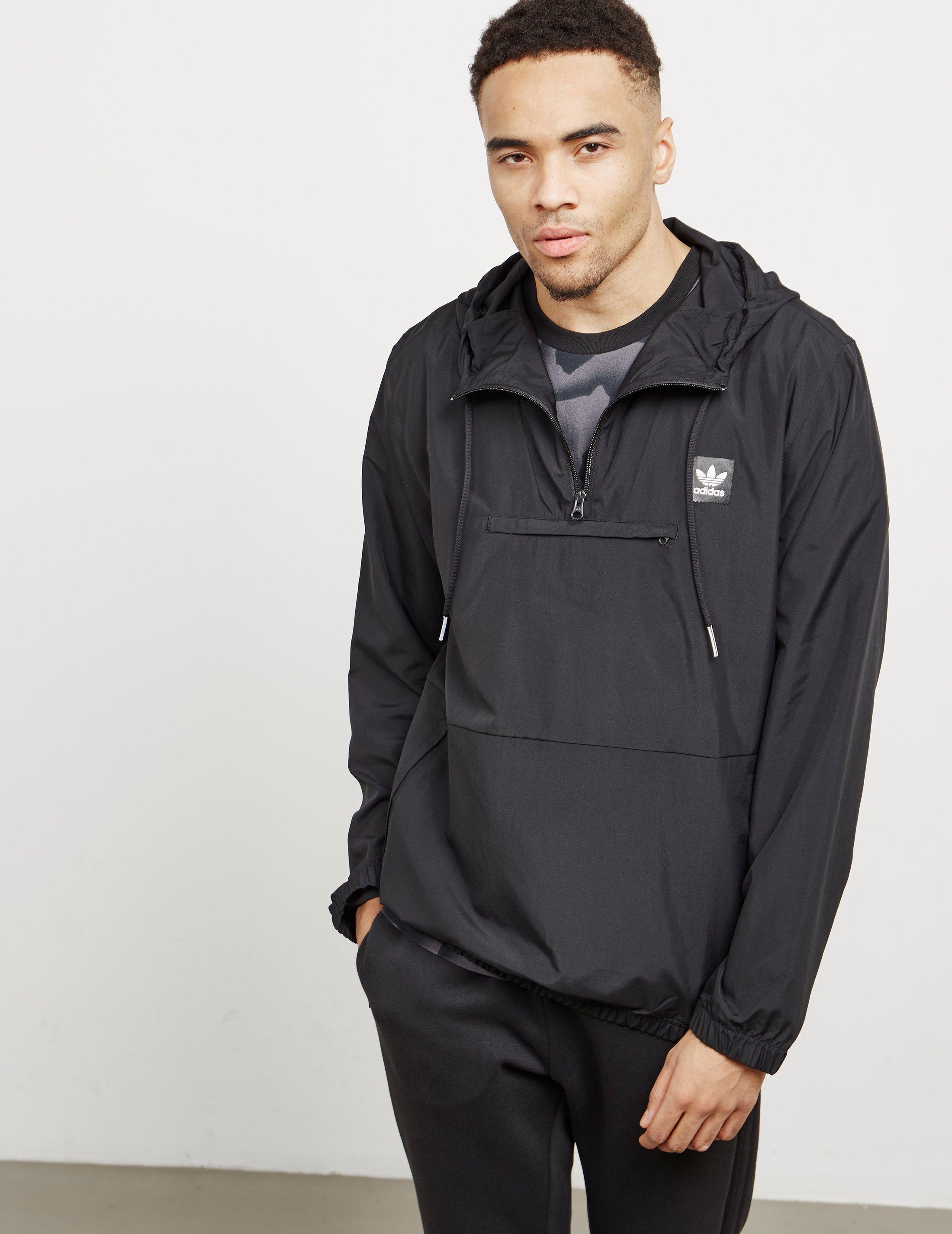 adidas originals half zip jacket