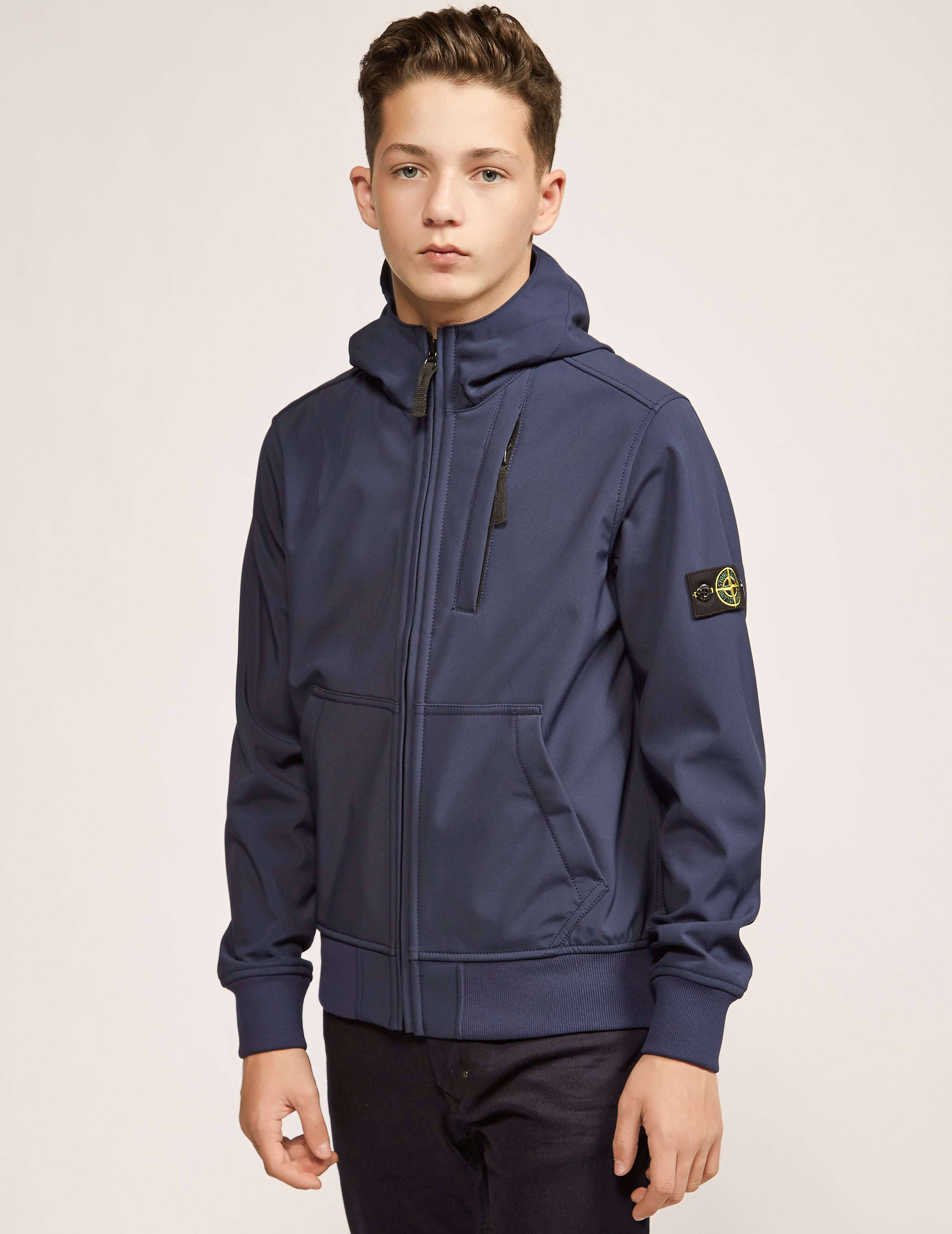 Stone Island Junior Soft Shell Jacket | Tessuti Stone Island Junior Soft Shell Jacket | Tessuti