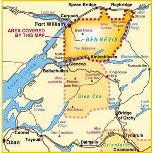 Harvey Map - Superwalker XT25: Ben Nevis