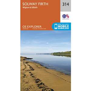 OS Explorer Map 314 Solway Firth, Wigton and Silloth