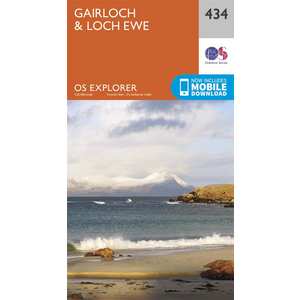 OS Explorer Map 434 Gairloch and Loch Ewe