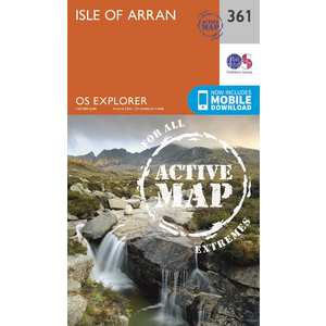 OS Explorer ACTIVE Map 361 Isle of Arran