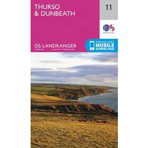 OS Landranger Map 11 Thurso & Dunbeath