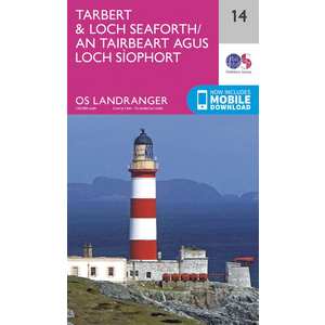 OS Landranger Map 14 Tarbert & Loch Seaforth