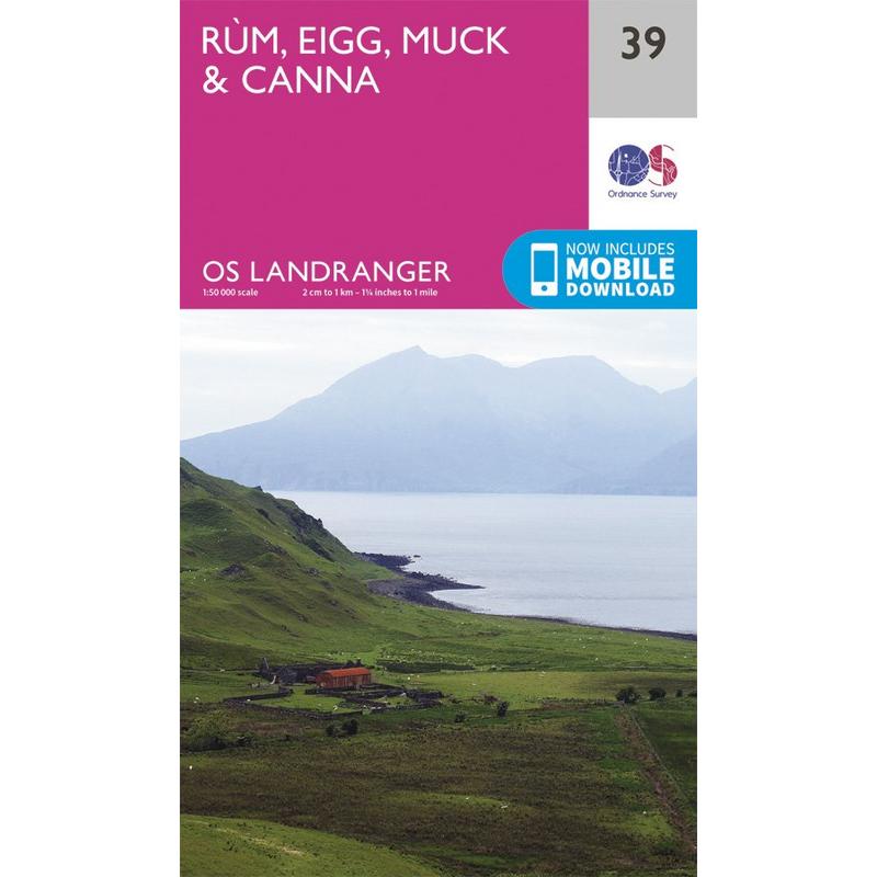 OS Landranger Map 39 Rum, Eigg & Muck