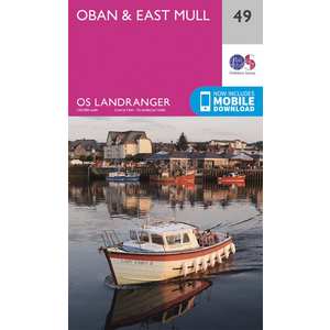 OS Landranger Map 49 Oban & East Mull