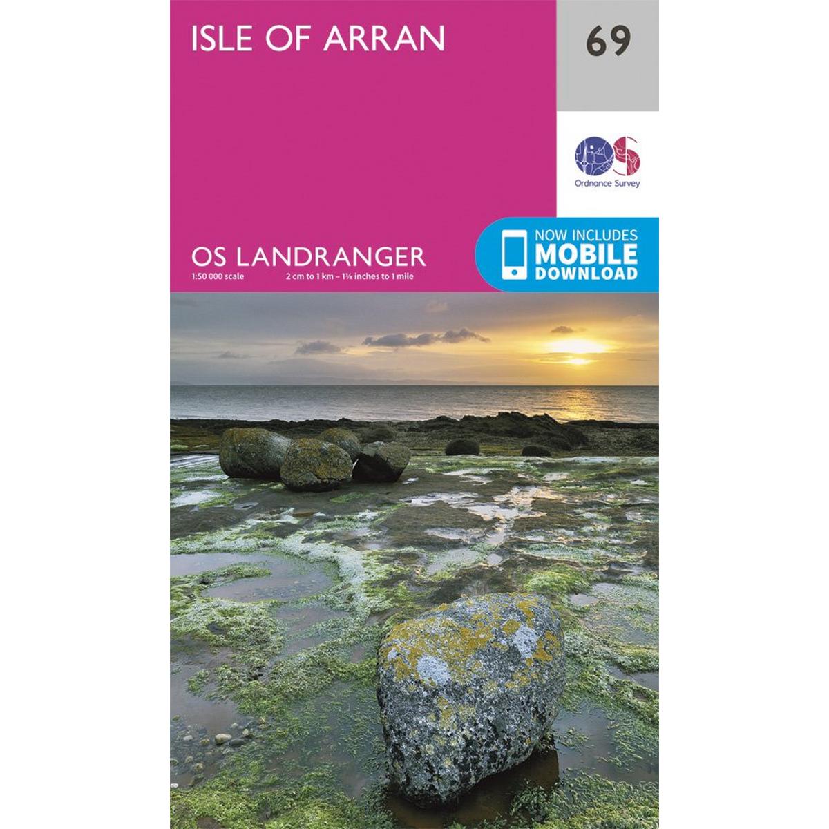 Ordnance Survey OS Landranger Map 69 Isle of Arran