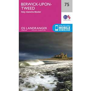 OS Landranger Map 75 Berwick-upon-Tweed